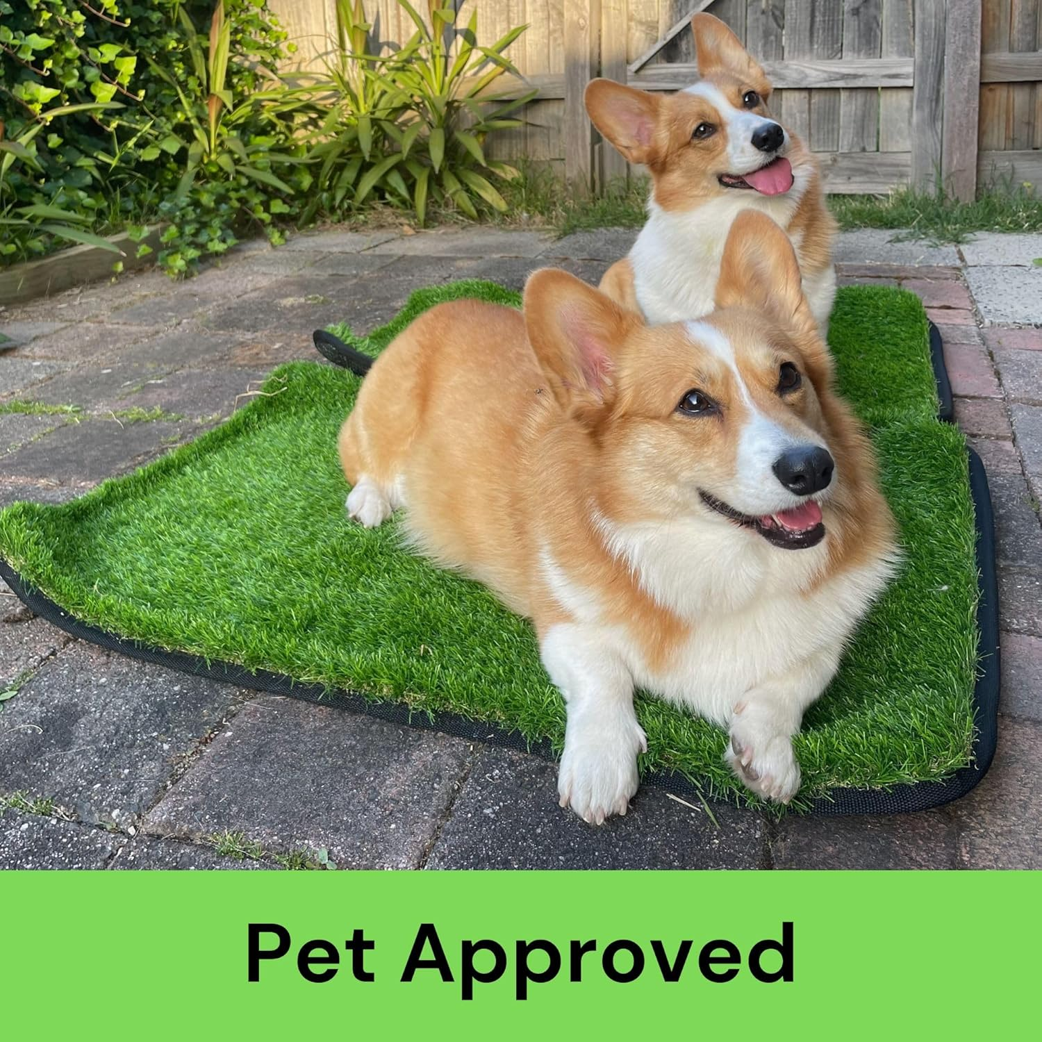 Mattitude Outdoor Dust-Off Mat - Artifical Grass 40Mm Pile Turf Dirt Trapper, Weatherproof, Non-Slip, Washable & Easy Clean - for Home Entryway, Garage, Camping, Caravan 80Cm X 50Cm (Medium) image number 4