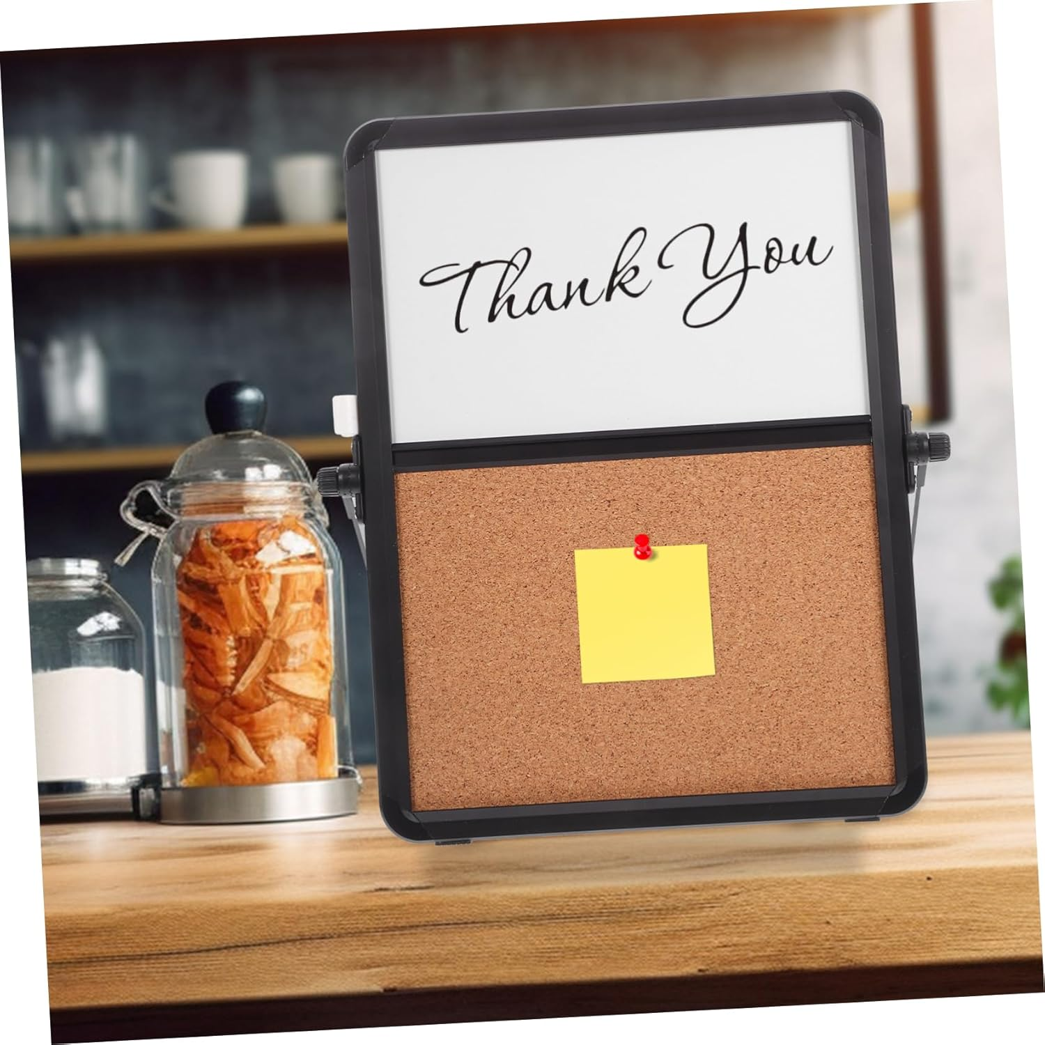 ABOOFAN Combination Whiteboard Corkboard Wall Planner Office Notice Board Home Office Decor image number 3