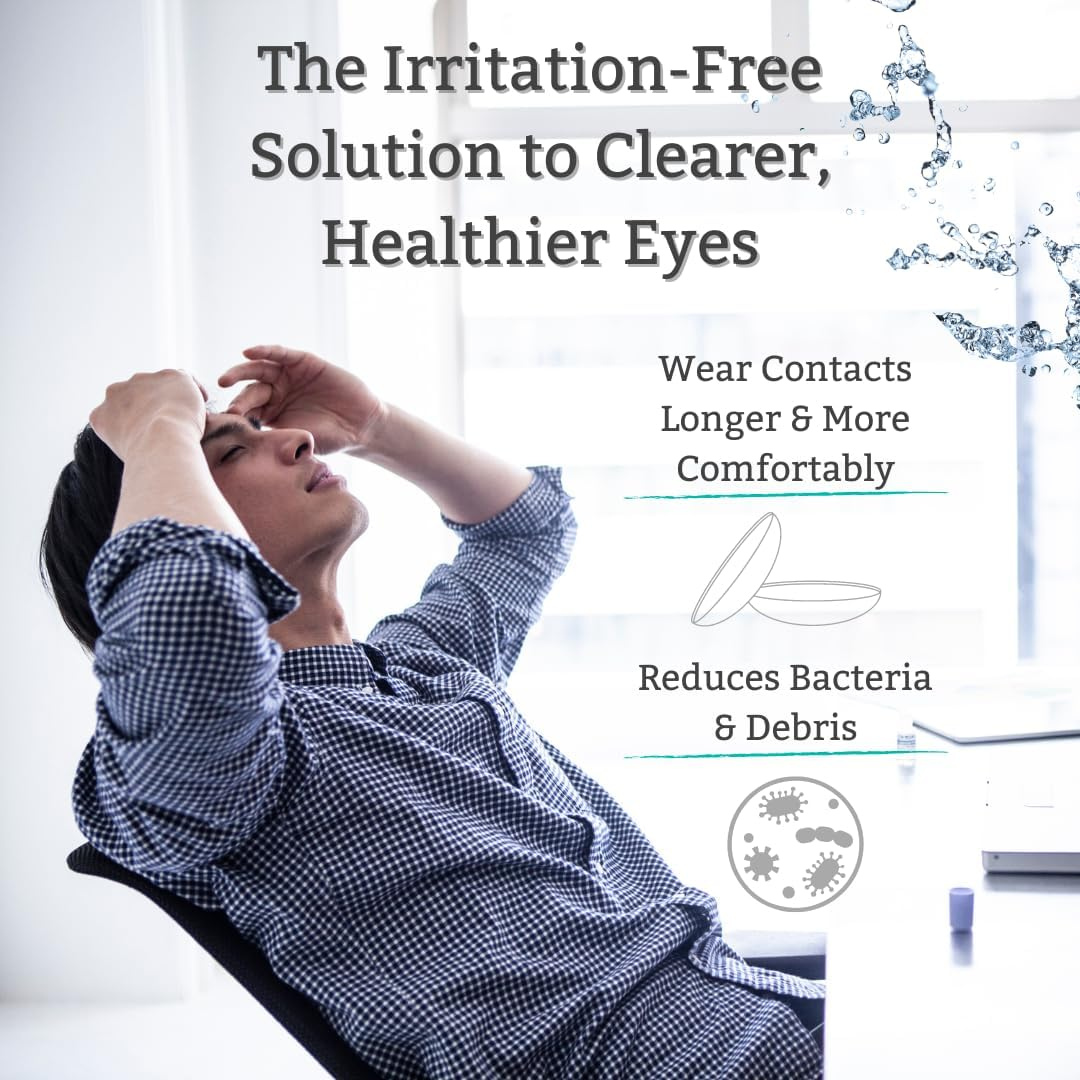 Tearrestore Tea Tree Hylawipe Eyelid Wipes - 30 Count | Hydrating Eye Lid Cleanser | Blepharitis Treatment for Eyelids | Eye Lid Cleansing Wipes | Eyes Wipe for Dry, Red, Itchy, and Irritated Eyes image number 3