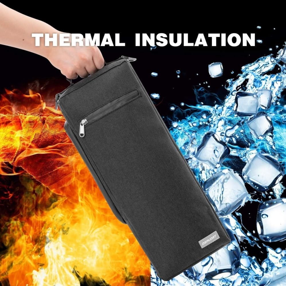 Beer Sleeve for Golf Bag,Sleeve to Hold 6 Cans or 2 Wine Bottles Insulated Cool Beverage Storage,Golf Accessories and Small Soft Cooler Bags Insulated Beer Cooler,For Beach Picnicking Camping