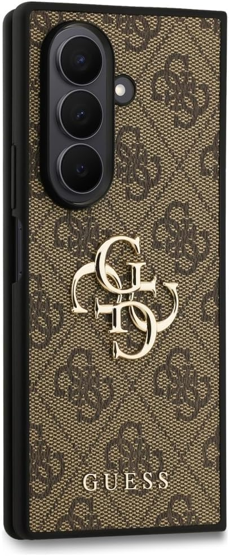 Guess Case [Official Licensed] by CG MOBILE, 4G PU Case with Big 4G Logo & Classic Logo Protective Case/Cover Designed for Galaxy Z Fold 7 (2025) - Brown image number 6
