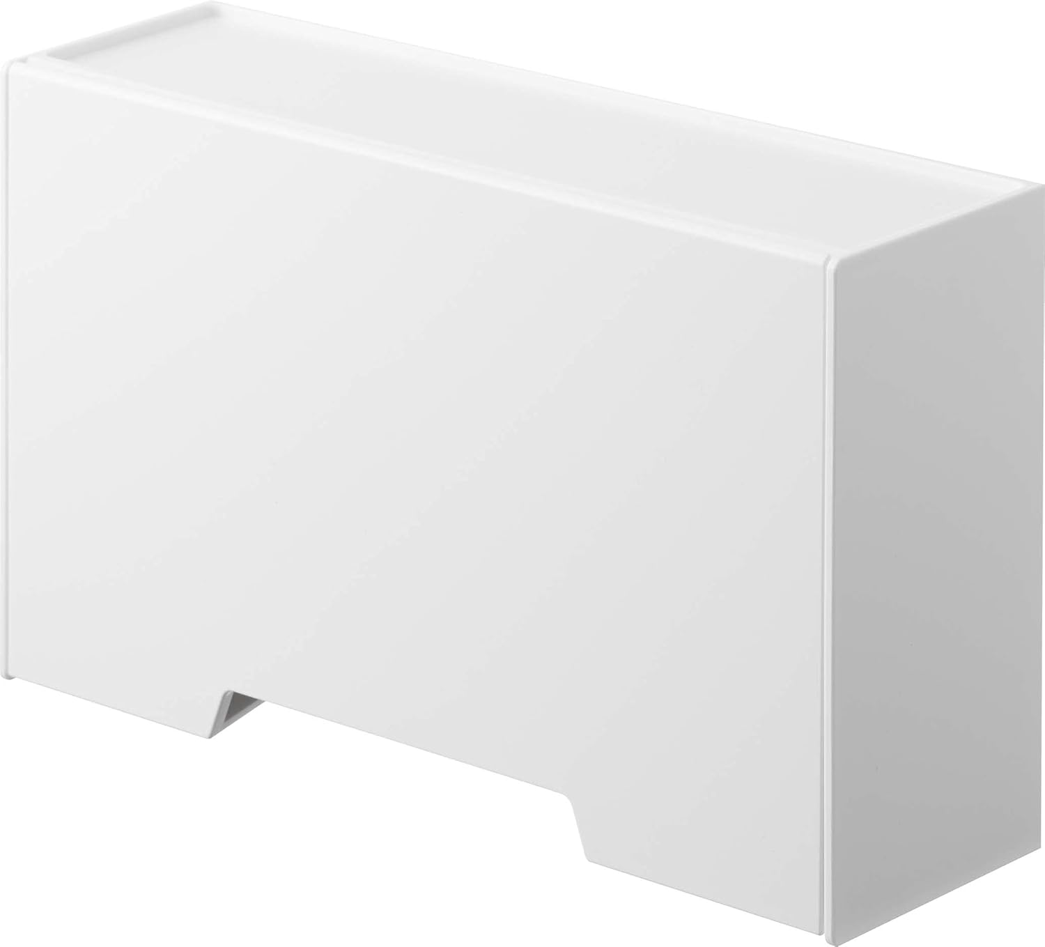 Yamazaki Industries 5578 Wet Wipes Case, White, Approx. W 6.3 X D 3.9 X H 2.4 Inches (16 X 10 X 6 Cm), Smart Smart Paper Stopper Included