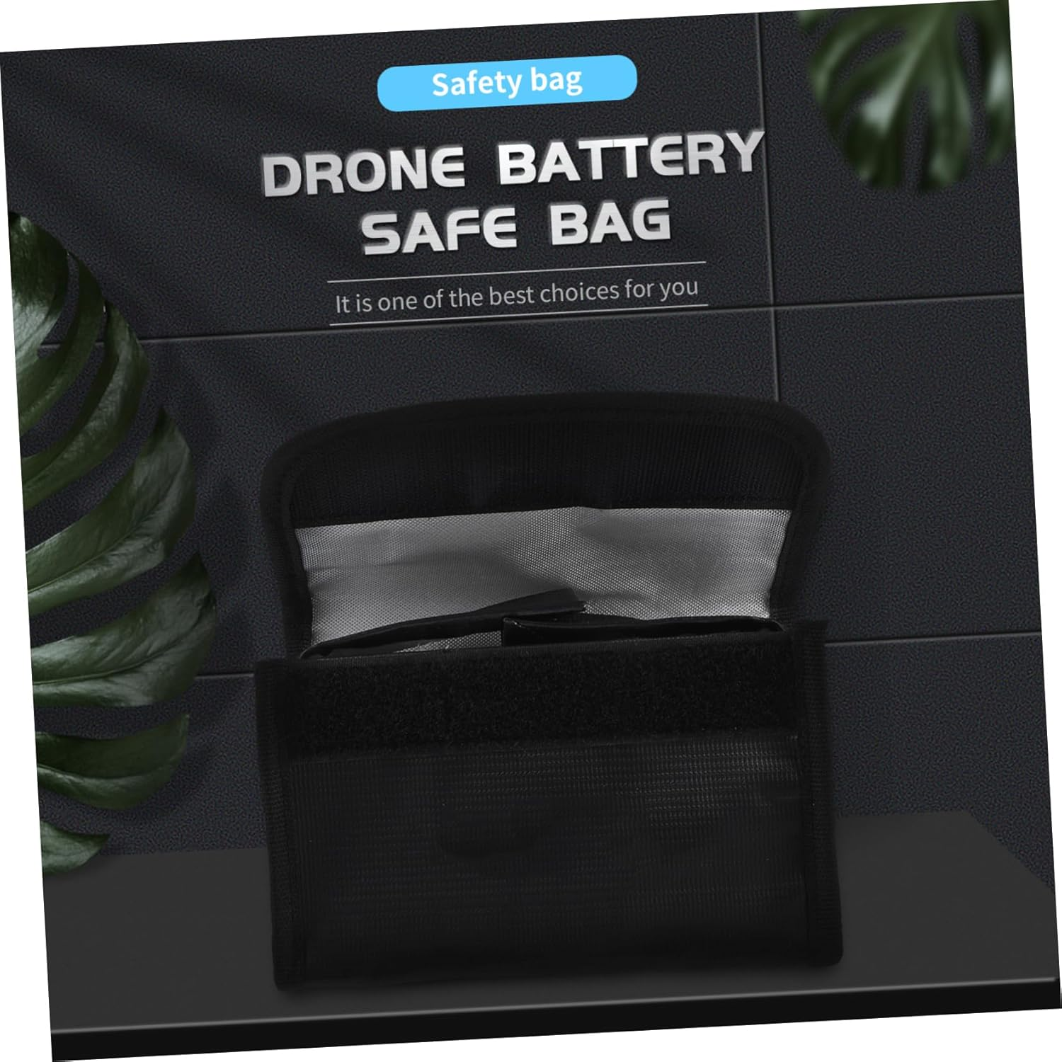 BRIGHTFUFU Fireproof Bag for Air Safe Lithium Battery Pouch for Charging Transport and Storage Design for Drone Supplies image number 6