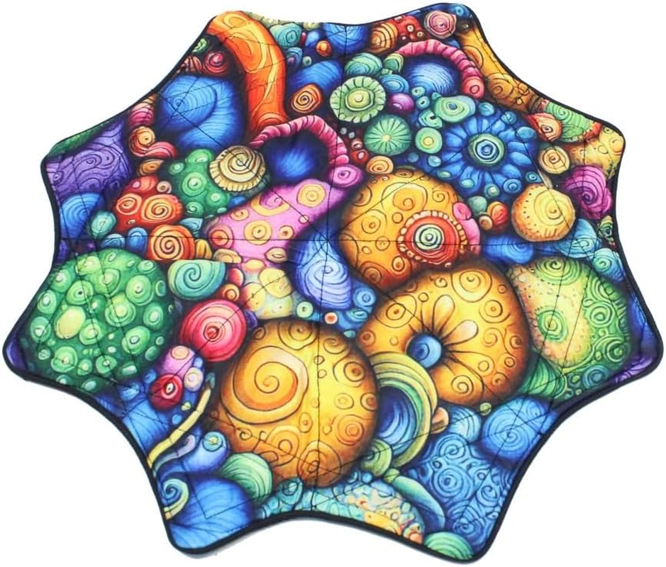 Zeekio Mougee Mini Star Flow Star - 24" Diameter - Smaller Size for Smaller Hands and Easier Spinning (Delicious Mini - EON Design Collection), Misc image number 2