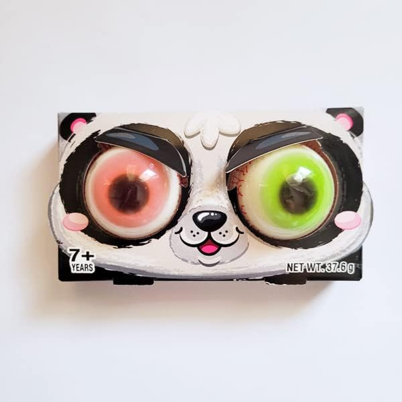 Hilary Trolli Pop Eye Funny Animals Soft Fruit Gummy Candy with Sour Center 37.6G X 7Pcs image number 4