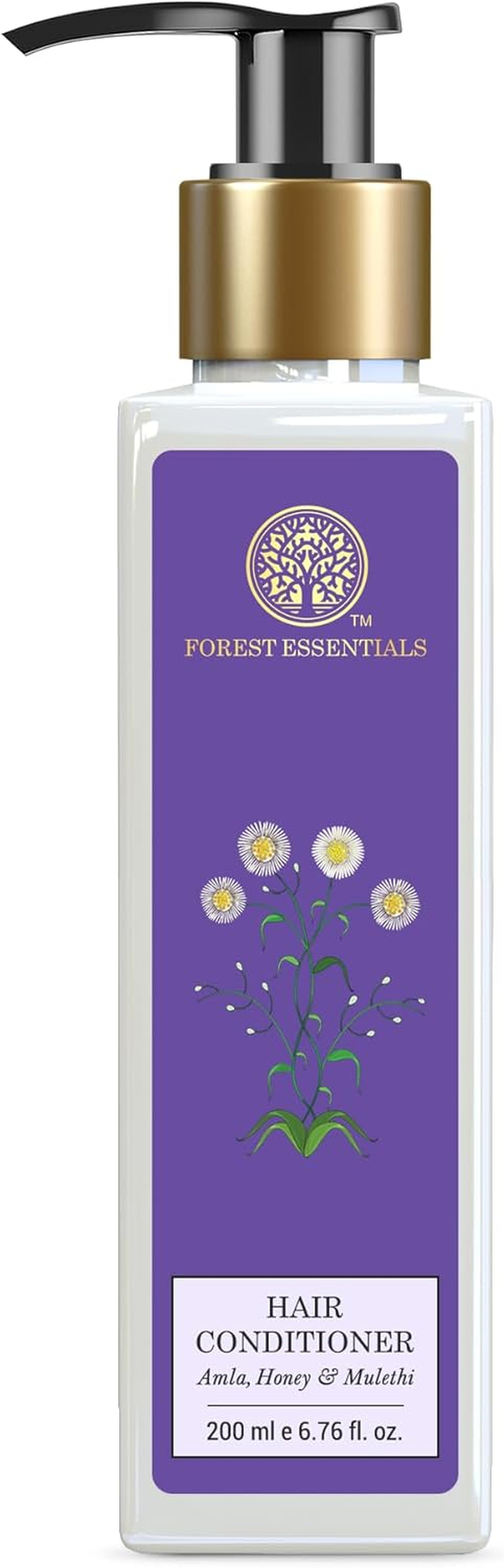 Forest Essentials Hair Conditioner, Amla, Honey and Mulethi, 200Ml image number 4