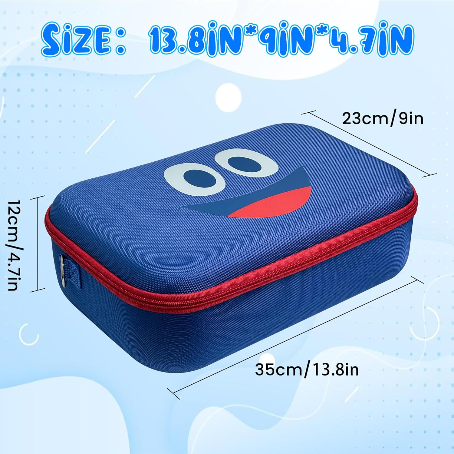 Carrying Case Compatible with Little Tikes Story Dream Machine Books Starter Set, Kids Toys Protective Storage Bag for Little Tikes for Storytime Audio Play, Storybooks, Character Collection(Box Only) image number 3