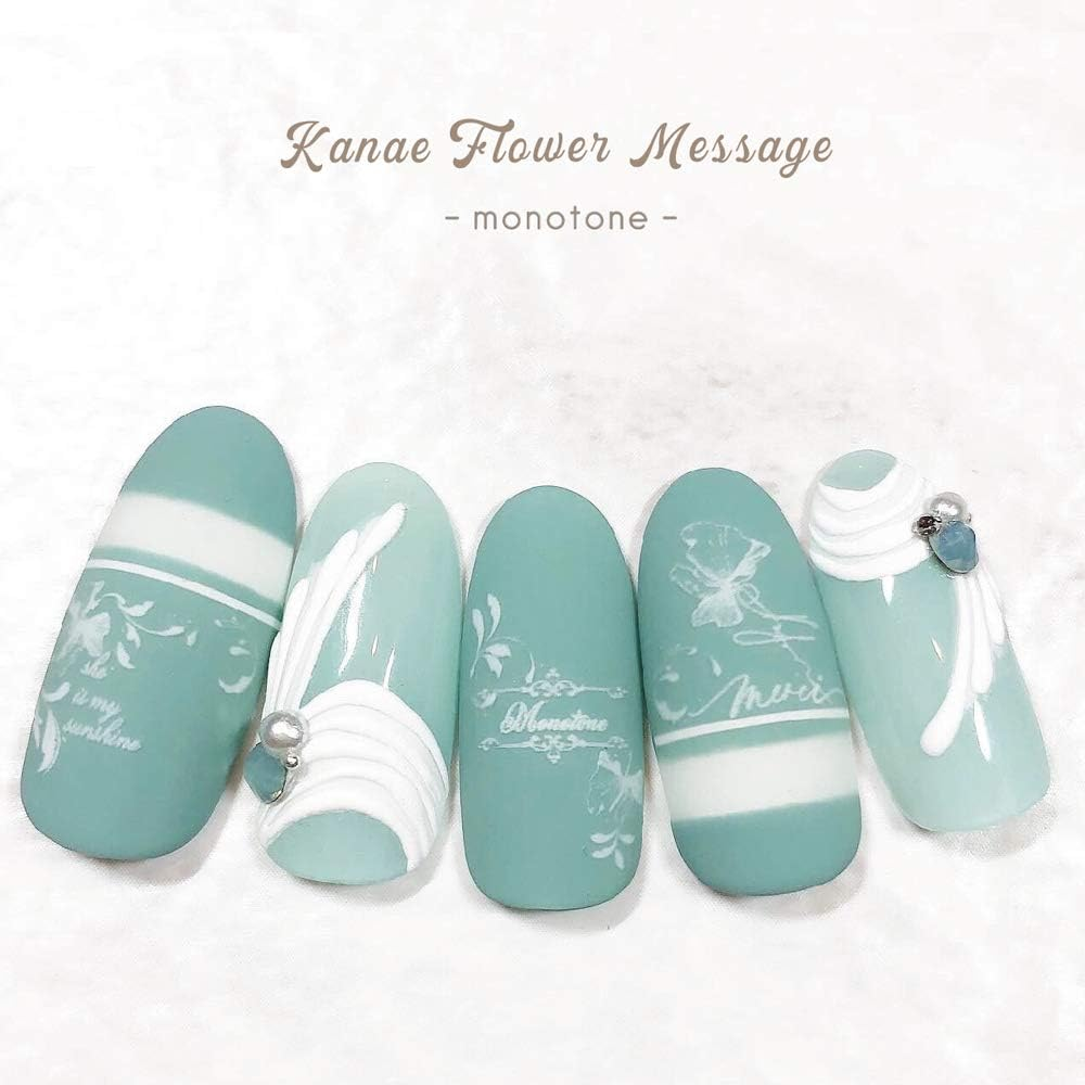 Parts Sha-Nail Sha-Nail Pro Canae Flower Message Monotone, 1 Piece image number 2