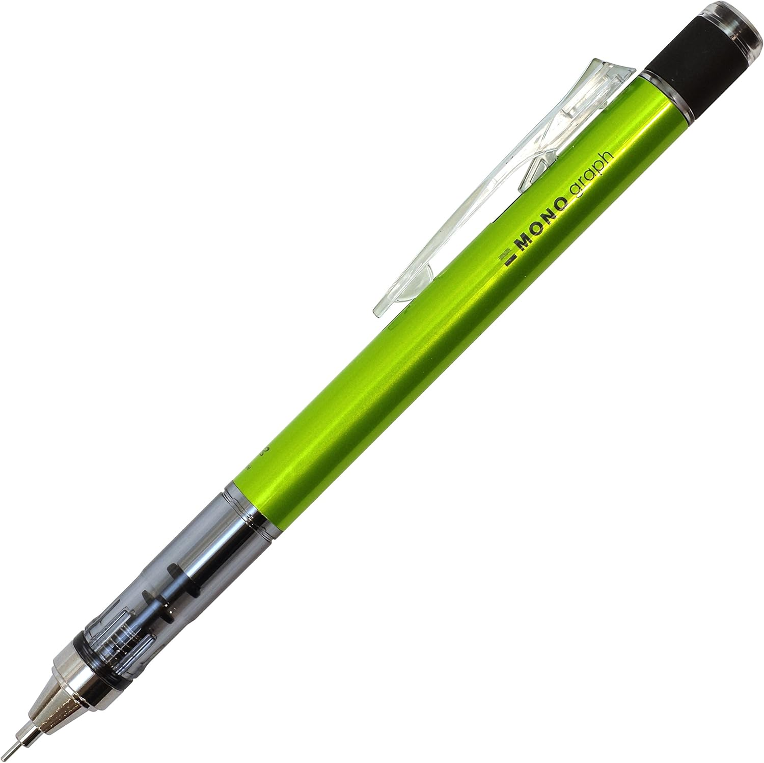 Tombow Mono Graph Shaker Mechanical Pencil 0.5Mm, Black Body (SH-MG11), 1 Count (Pack of 1)