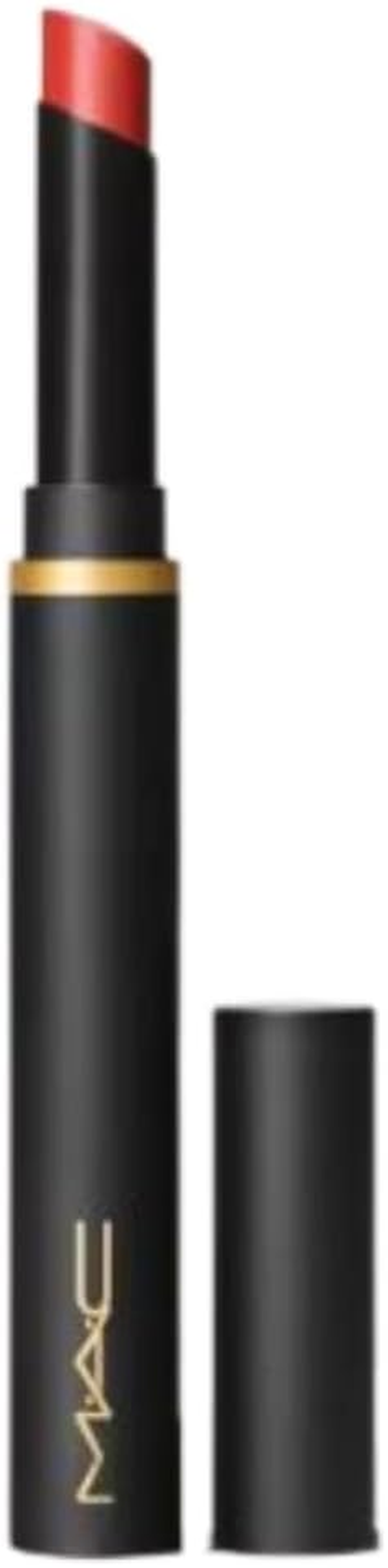 MAC Powder Kiss Velvet Blur Slim Stick Lipstick, Dubonnet Buzz, 2 G image number 1