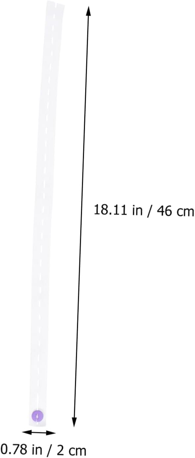 Diaper Fastening Buckles Comfortable Infant Diaper Buckle for Newborn 50Pcs Pack image number 2