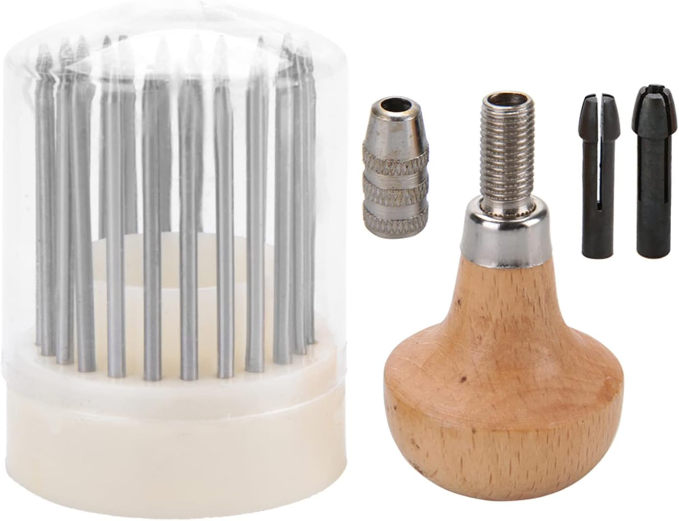 23 Pcs Handmade Setting Beading Grain Jewelry Tools, Diamond Setting Tools Beading Jewelry Tools Professional Jewelry Setting Graver for Jewelry Making Stone Bead Grain Tool image number 4