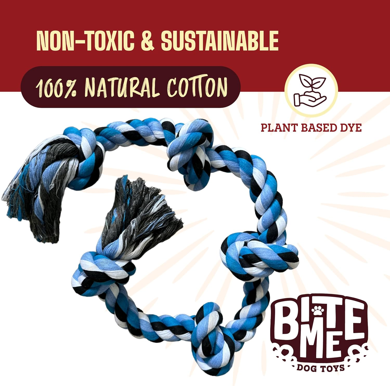 The Mighty Tug & Chew Rope Dog Toy image number 3