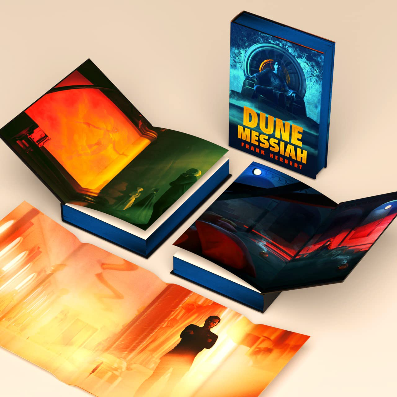 Frank Herbert'S Dune Saga 3-Book Deluxe Hardcover Boxed Set: Dune, Dune Messiah, and Children of Dune image number 1