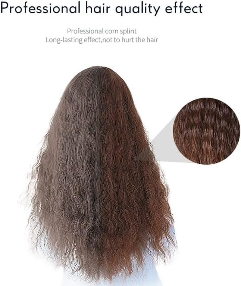 Professional Corrugated Hair Curler Tourmaline Ceramic Curling Iron Crimper Corn Plate Corn Perm Splint Hair Styling Tools 35D image number 2