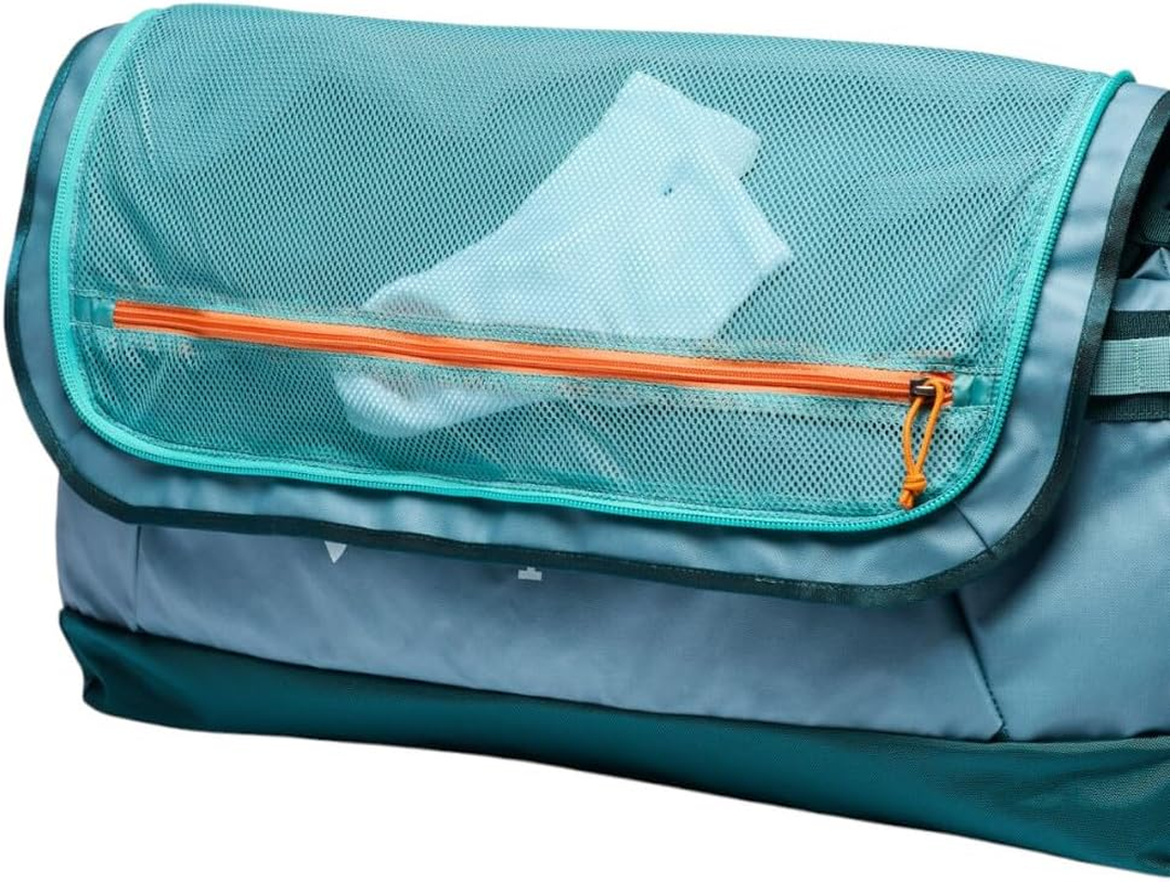 Cotopaxi Allpa Getaway 100 L Duffel, Blue Spruce and Abyss, One Size, Allpa Getaway 100 L Duffel