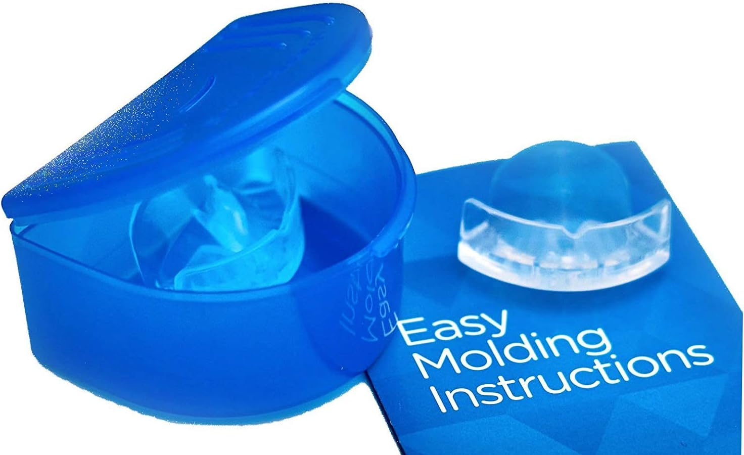 Smartguard Elite Dental Guard (2 Guards) + Storage Case & 2 Months of Cleaning Crystals - TMJ Dentist Designed Night Guard for Clenching & Grinding. Made in USA image number 1