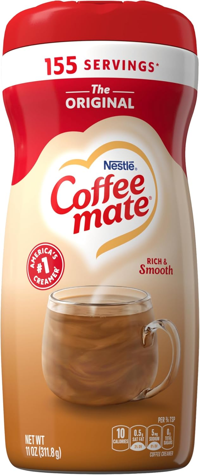 Coffee Mate the Original Powder Coffee Creamer 11 Oz. Canister image number 6