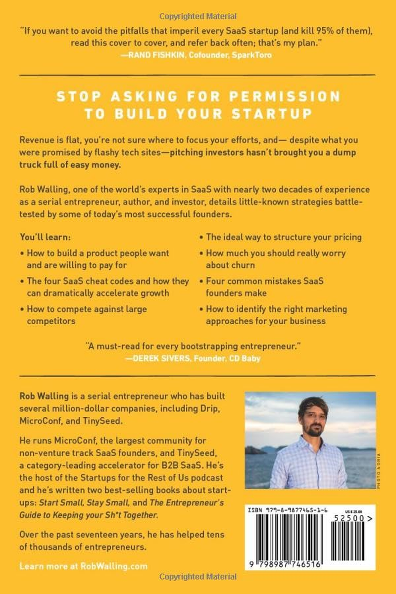 The Saas Playbook: Build a Multimillion-Dollar Startup without Venture Capital image number 1