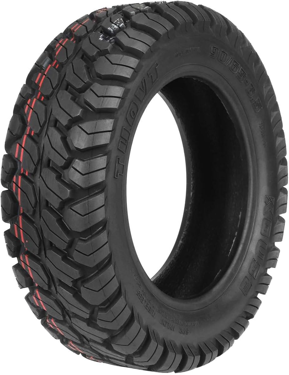 VOLOHAS 90/65-6.5 Verst&auml;rkter Schlauch Mit Abgewinkeltem Ventil 90&deg; F&uuml;r 11 Zoll Reifen Aufblasbar Off-Road, Slick Und Road F&uuml;r Zero 11X/Speedual Plus/Dualtron Ultra/Kaabo Elektroroller - Hose 1 Piece image number 6