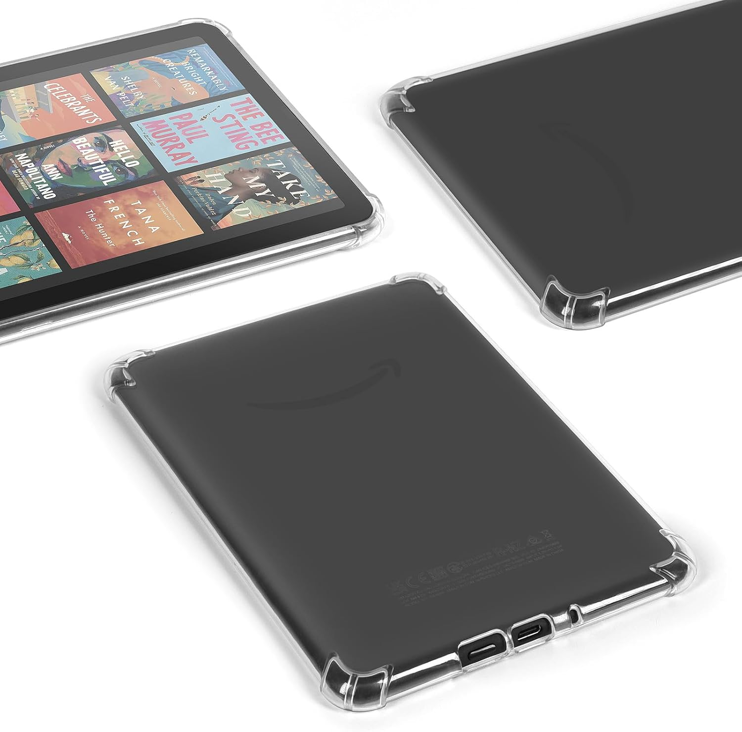 Rsaquar Clear Case for All-New Kindle Paperwhite 12Th Gen 2024 (7-Inch) & Kindle Colorsoft Signature Edition - Lightweight, Scratch-Proof Silicone Back Cover (Clear) image number 3