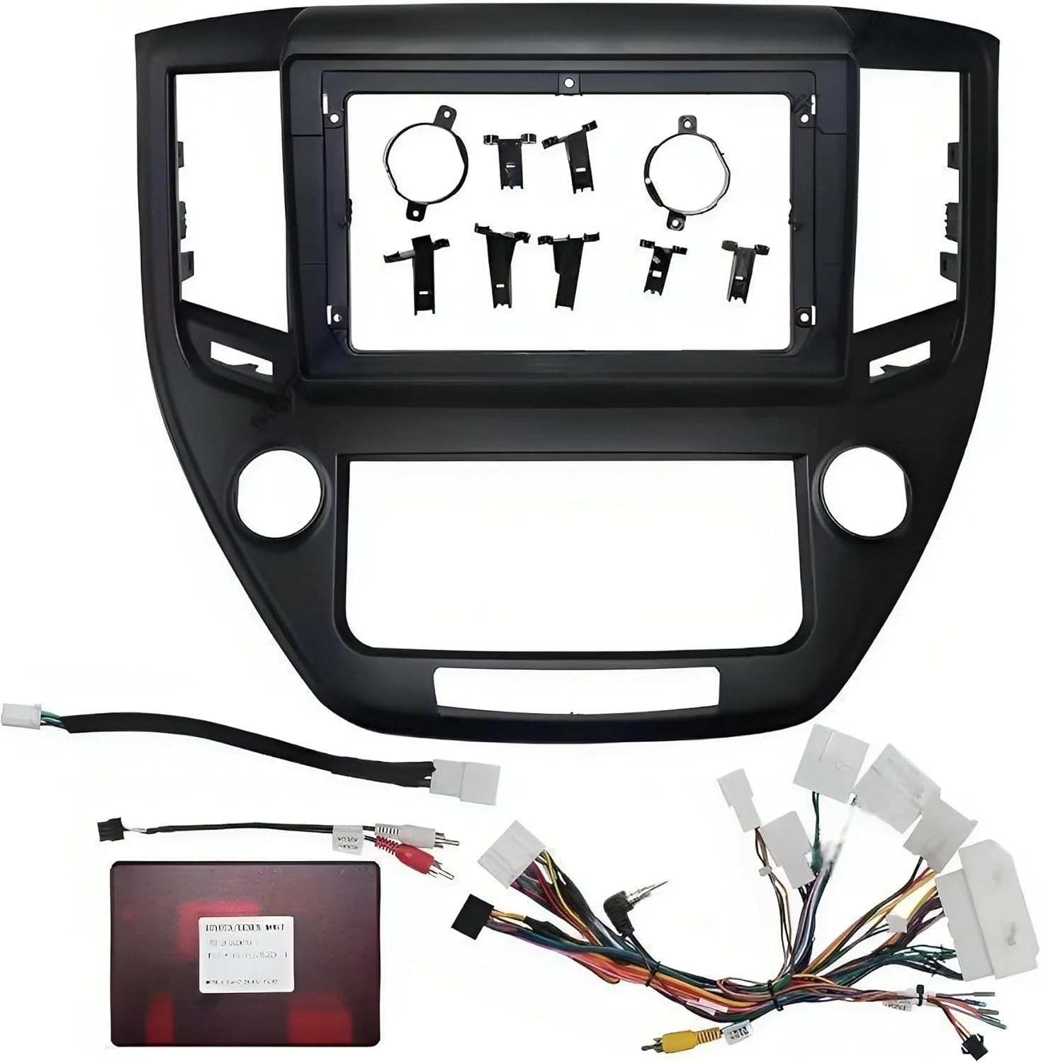 Rolax Car Frame Fascia Adapter for Toyota Crown 14, Android Radio Dash Fitting Panel Kit with Canbus Box Decoder image number 1