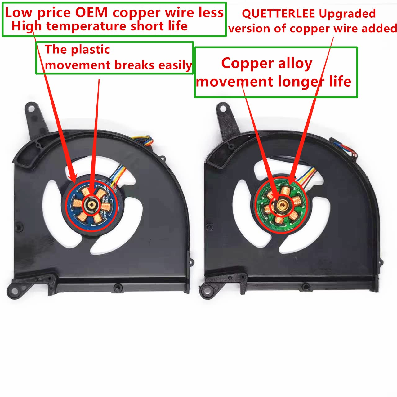 New Laptop CPU + GPU Cooling Fan for Gigabyte Aorus 15G 15P RX5L RP75 P75 OLED SA 17 HDR XA RP75XA RP77XA RP77XD P77 17G-Yc 3080 AERO17 RP77 RP75W AERO 15S NA Series PLB07010S12HH DC12V Fan image number 1