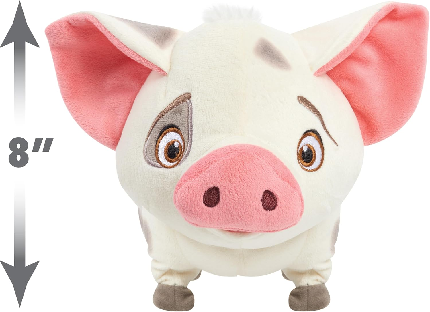 Disney Princess Moana Walk & Snort Pua Plush, Sounds, Movement, Stuffed Animal, Pig, Kids Toys for Ages 3 up by Just Play image number 4