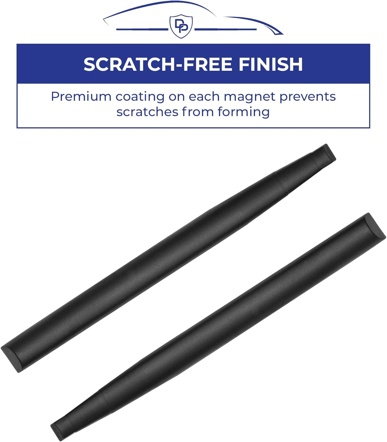 Dent Prevent Removable Magnetic Car Door Protector, 2-Pack Door Ding Protector for 2 Doors, Extendable to Fit All Car and Truck Doors with High Energy Magnets, Prevents Dents, Scratches and Dings image number 3