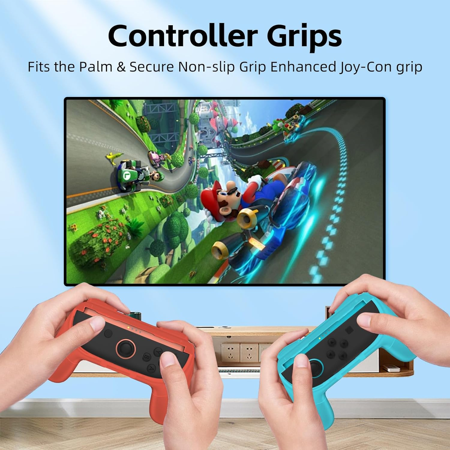 DOYO 10-In-1 Switch 2 Sports Accessories Bundle for Switch 2 Joy-Con with Tennis, Golf, Steering Wheel, Sword - Motion Control Game Kit for Switch Sports & Fitness Games image number 5