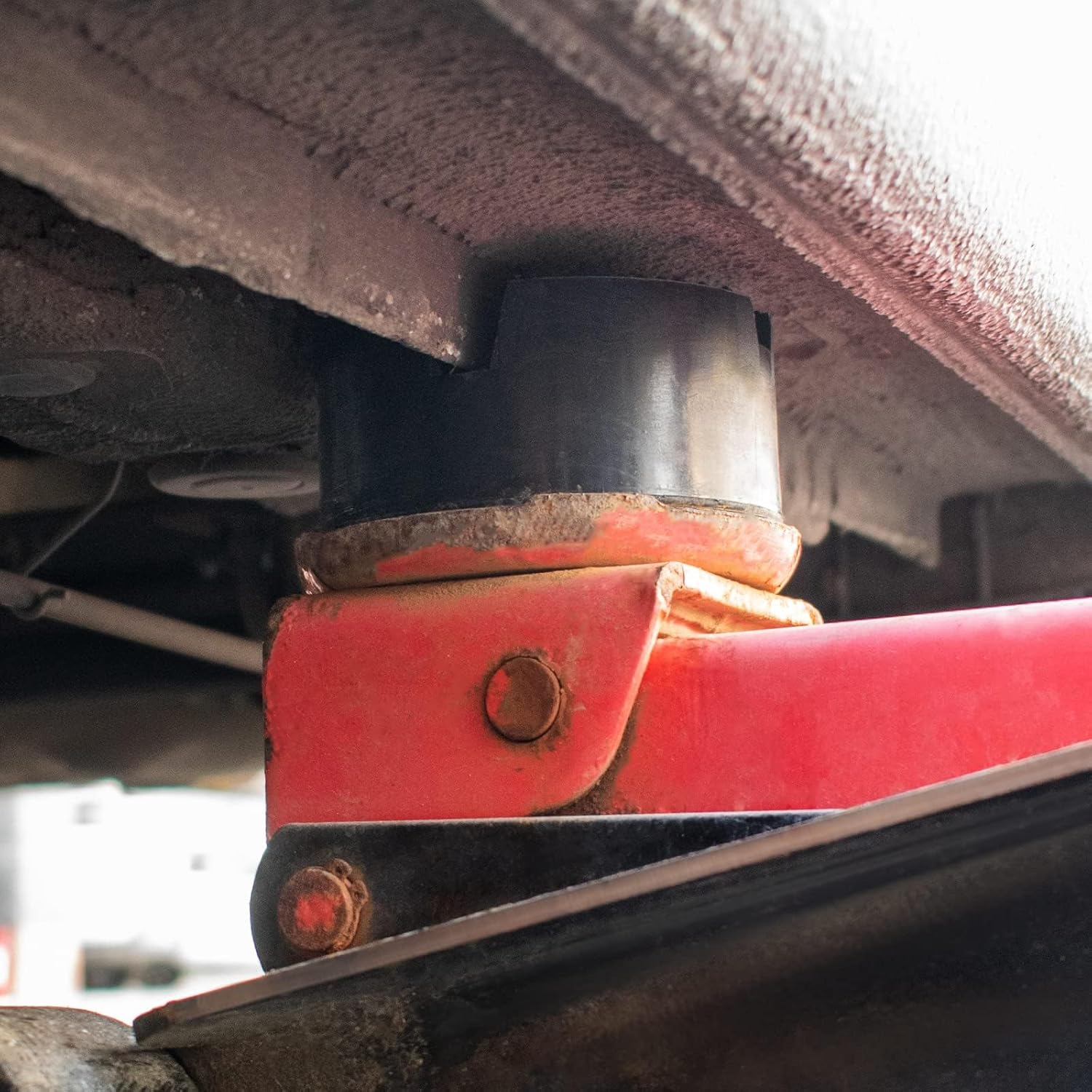 DIY Car Universal X-Slot Jack Pad Rubber Frame Rail Adapter Protector Pinch Weld Side Car Lifting anti Slip Design Floor Support (8X4.5Cm) image number 5