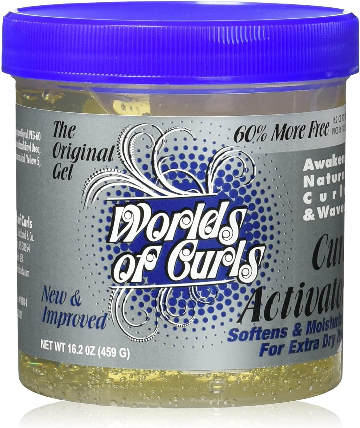 Worlds of Curls Curl Activator for Extra Dry Hair, 10.2 Ounce