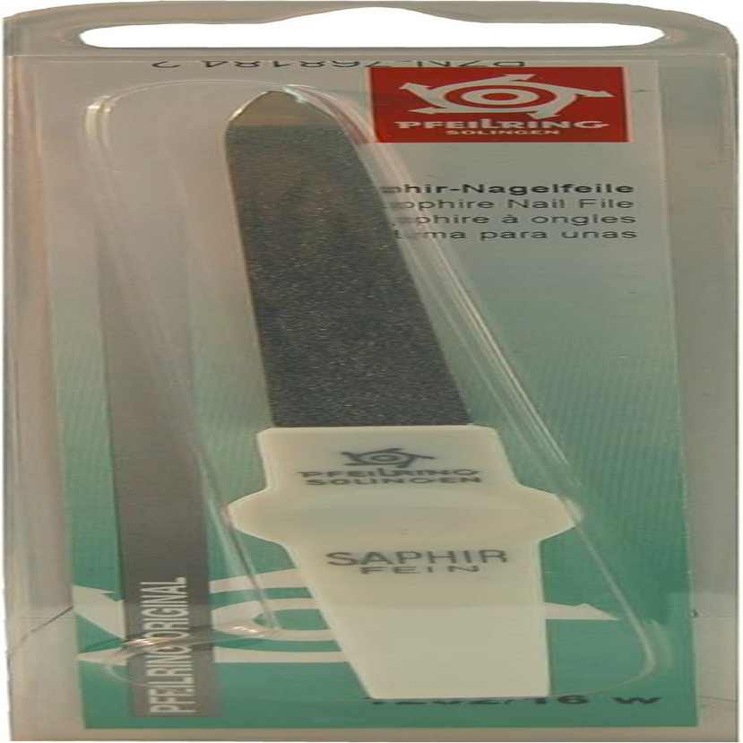 Pfeilring Sapphire Nail File White 18Cm