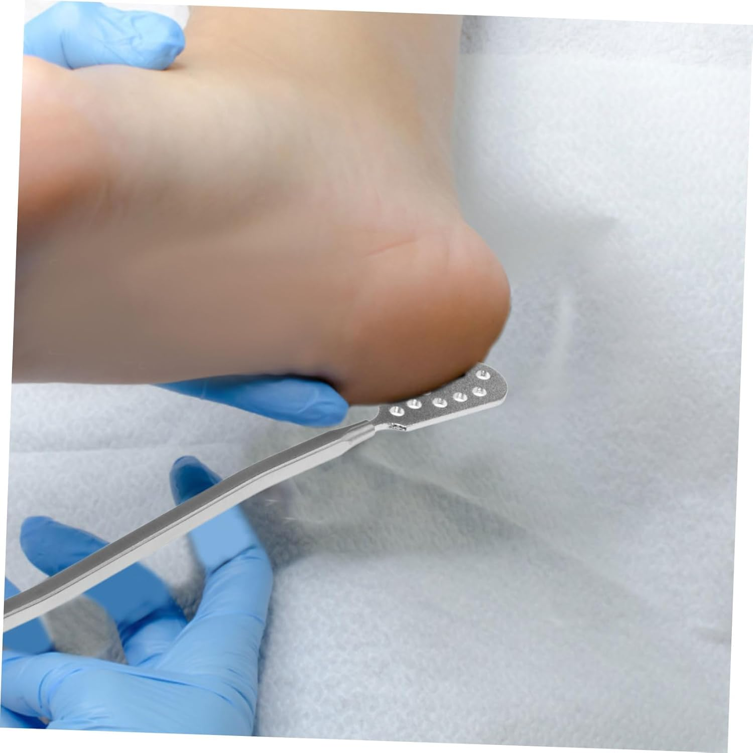 Healeved Manual Foot Rubbing Tool Heel Foot File Callus Remover Dead Skin Exfoliator