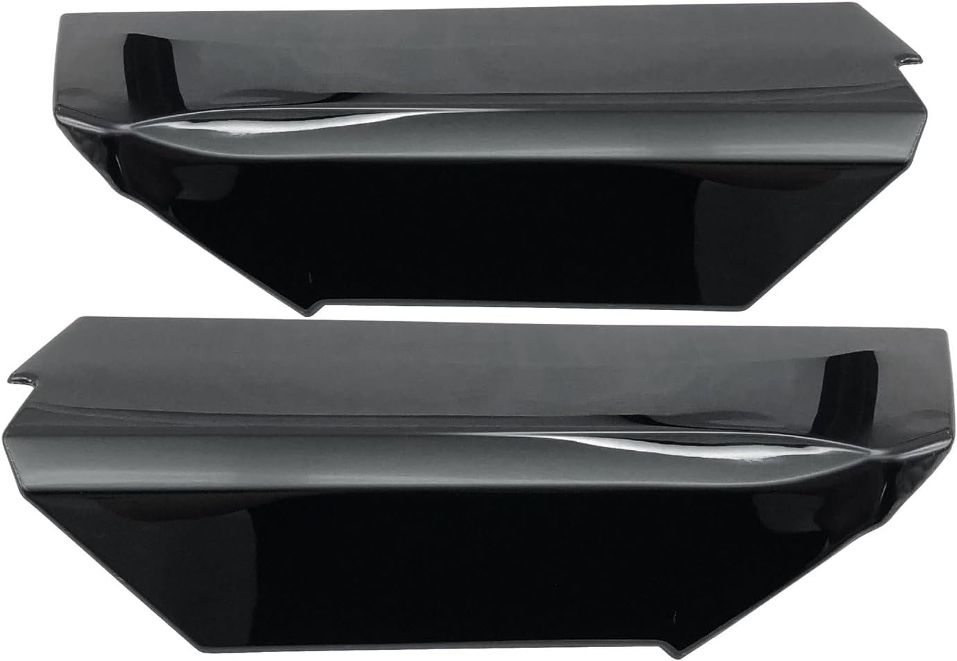 BRIGHTZ Rankle 250 TRJ250W GDJ250W Stainless Steel Front Wiper Side Panel, 2 PC, Piano Black [FRO-ETC-MID-084] Rankle Land Cruiser 250 image number 2