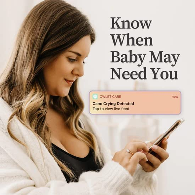 Owlet Cam Version 2 Smart Baby Safety Monitor with Camera and Audio - HD Video Camera, Encrypted Wifi, Night Vision - Ios and Android Compatible image number 4