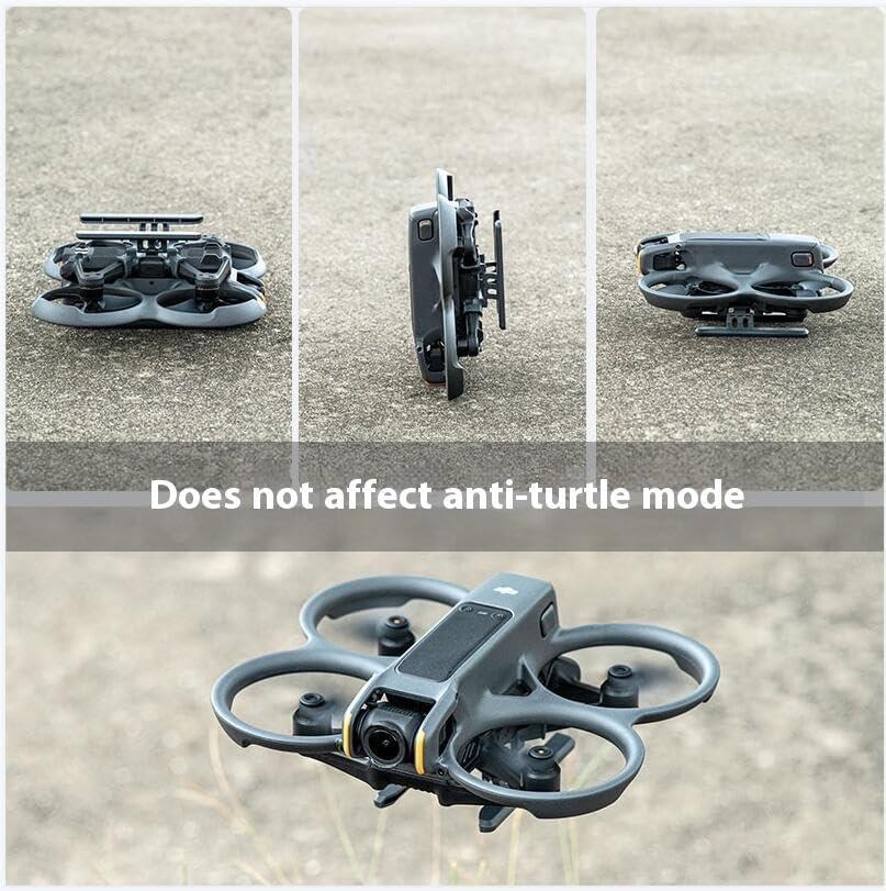 Landing Gear for DJI AVATA 2 Leg Foldable Extended Kit,Xicen Increase Height by 22 MM image number 3