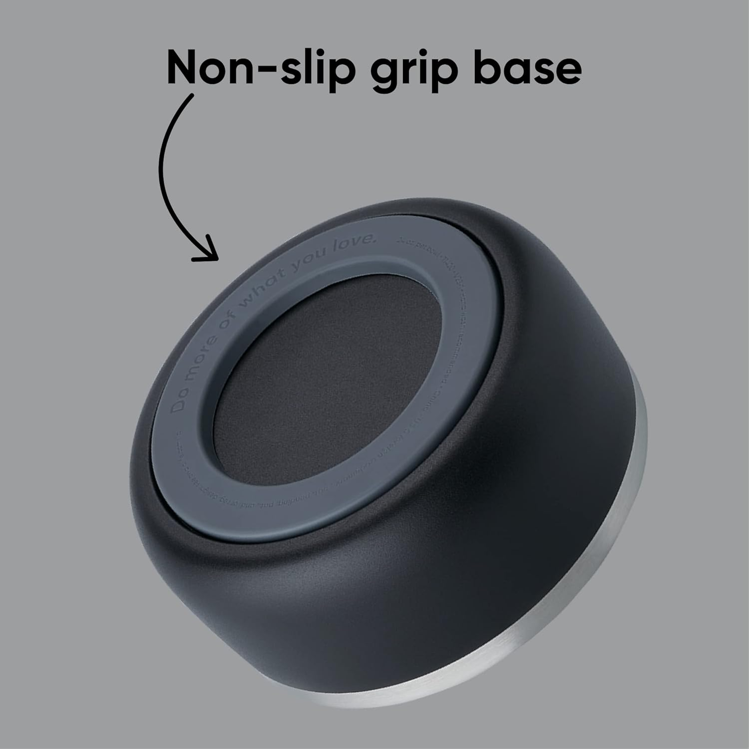 Owala Pet Bowl - Durable Stainless Steel, Food and Water Bowl for Dogs, Cats, and All Pets, Non-Slip Base, 24Oz, Black (Very, Very Dark) image number 5