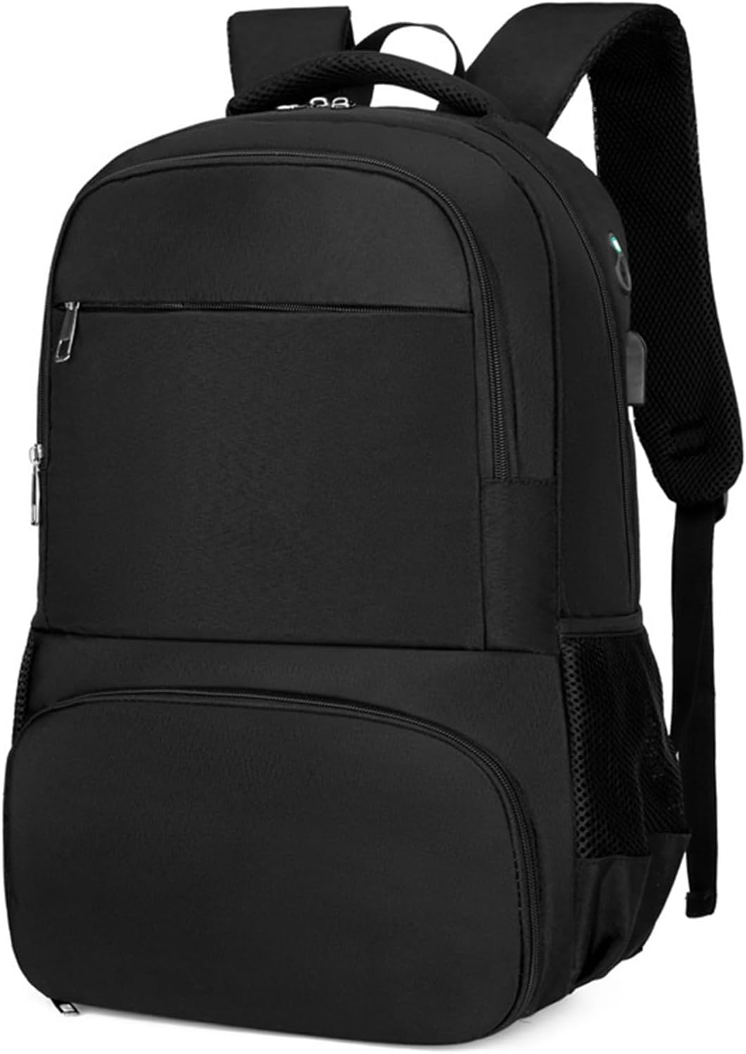 LAPOOH Lunch Backpack, Insulated Cooler Backpack Lunch Box for Men Women, 15.6 Inches Laptop Backpack with USB Port, Water Resistant Leak-Proof Lunch Bag for Work School Picnics Hiking image number 1
