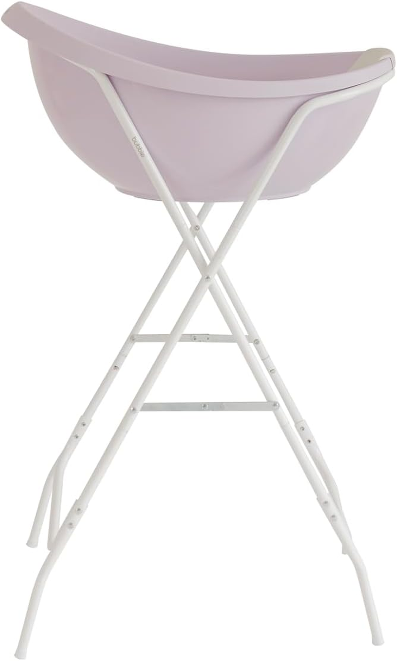 Bubble (Beautifully Conceived) 2 Stages Anti-Slip Design Cuddle Bath in Lilac for 0-12 Months Supporting up to 11Kg, Simply Remove the Newborn Support Insert to Transition for Older Babies image number 3