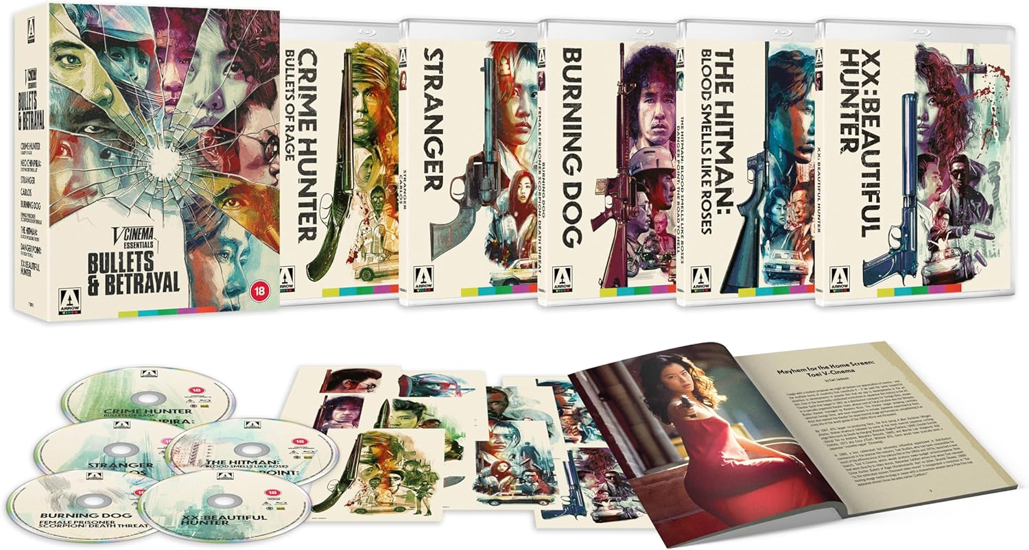 V-Cinema Essentials: Bullets & Betrayal Limited Edition Blu-Ray