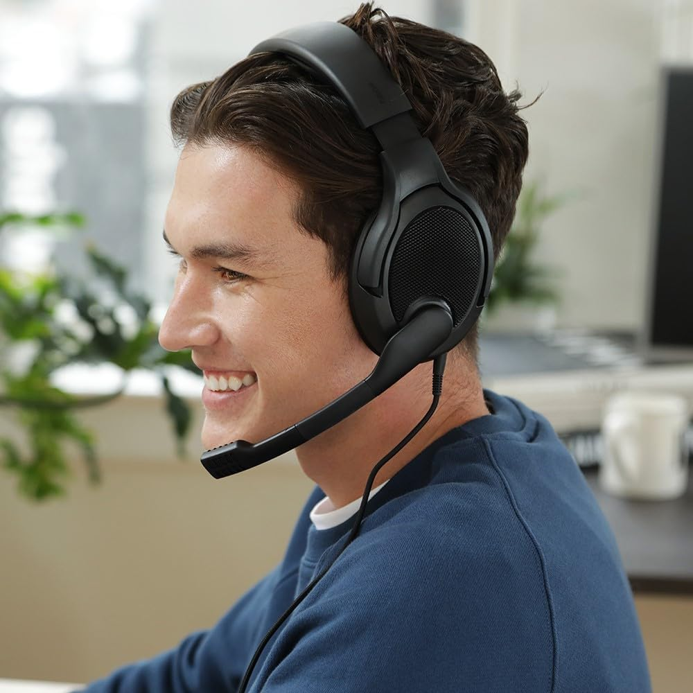 Drop PC38X Gaming Headset &ndash; Open-Back Over-Ear Design with Noise-Cancelling Mic, Velour Earpads &ndash; Compatible with PC, PS5, PS4, Xbox, Switch, Mobile &ndash; Black image number 4