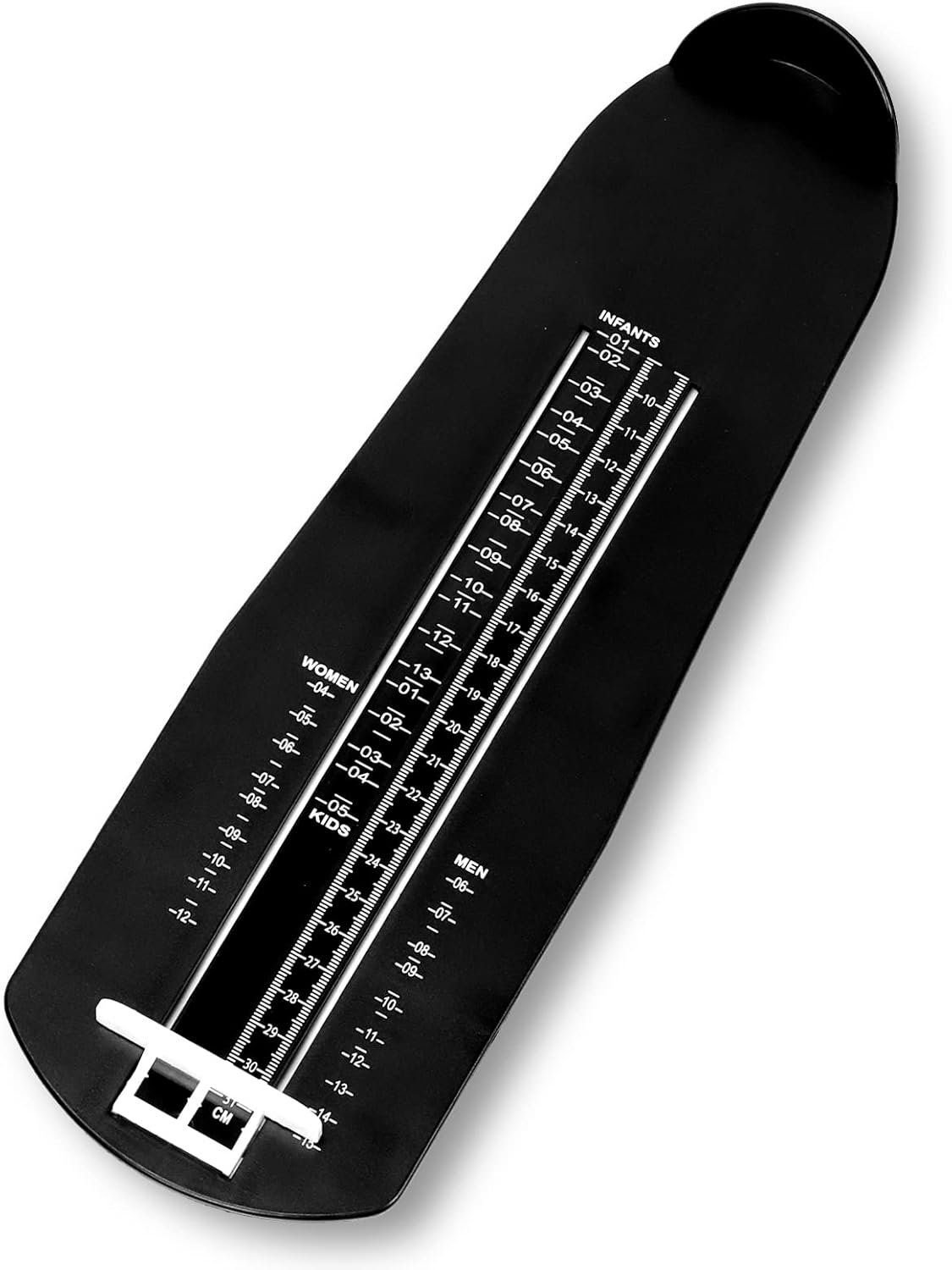 Swpeet 1Pcs Foot Measuring Device, Shoe Sizer Shoe Feet Measuring Ruler Sizer, Shoe Size Measuring Devices for Adults and Kids, Home Foot Measuring Device for Buying Shoes Online image number 4