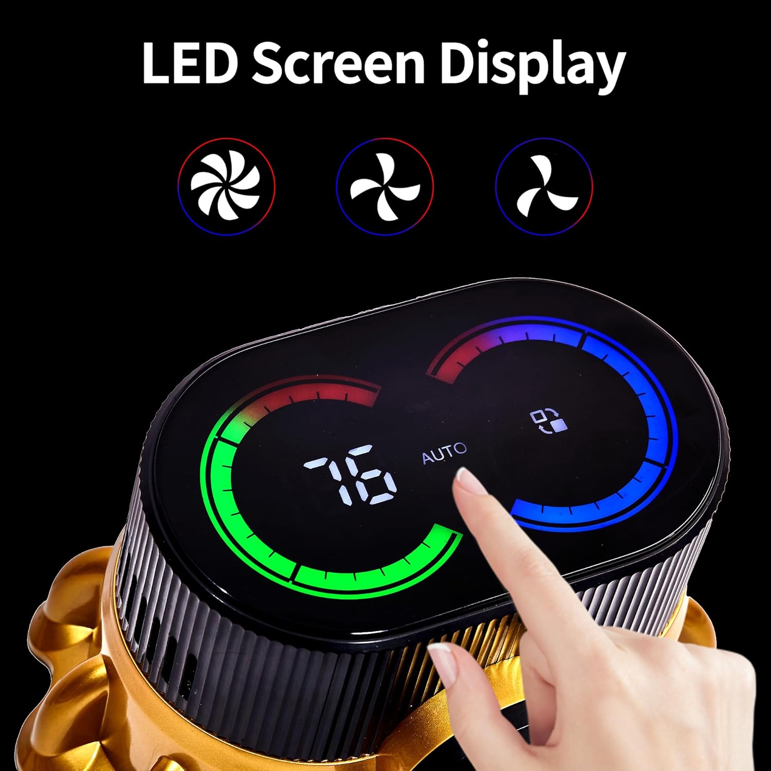 Cordless Stick Vacuum Cleaner, 45Kpa Powerful Suction, 550W Motor, 50 Min Runtime, Auto Mode, LED Display, Wall Mount, HEPA Filter &ndash; Ideal for Pet Hair, Hard Floors & Carpets image number 6