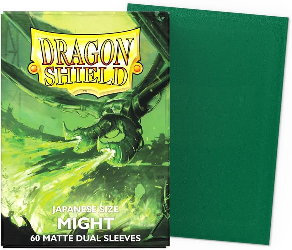 Dragon Shield Dual Matte Might Japanese Sleeves (Box of 60)) image number 3