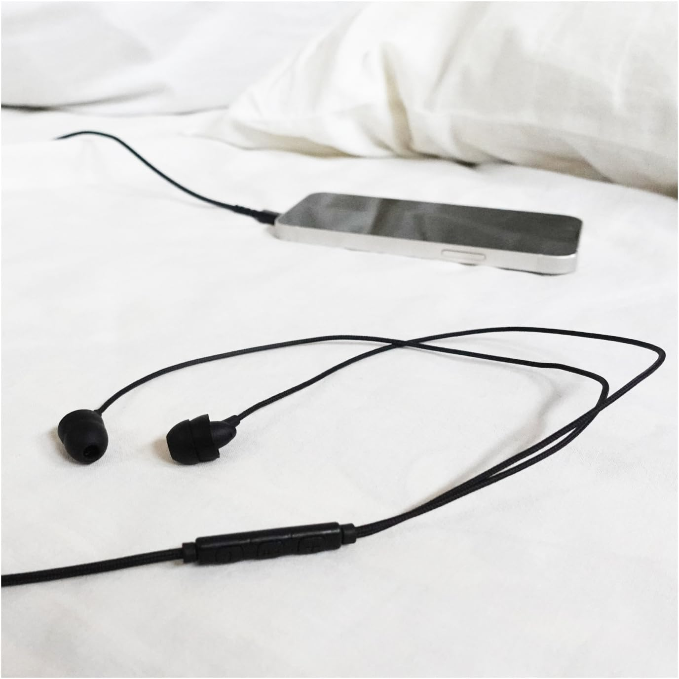 Kashimura [OK While Sleeping! Type-C Earphones] Sleeping Phones | Remote Control & Microphone Included, Soft Material & Ultra Lightweight|High Sound Insulation Model That Does Not Hurt Your Ears|Ae image number 5