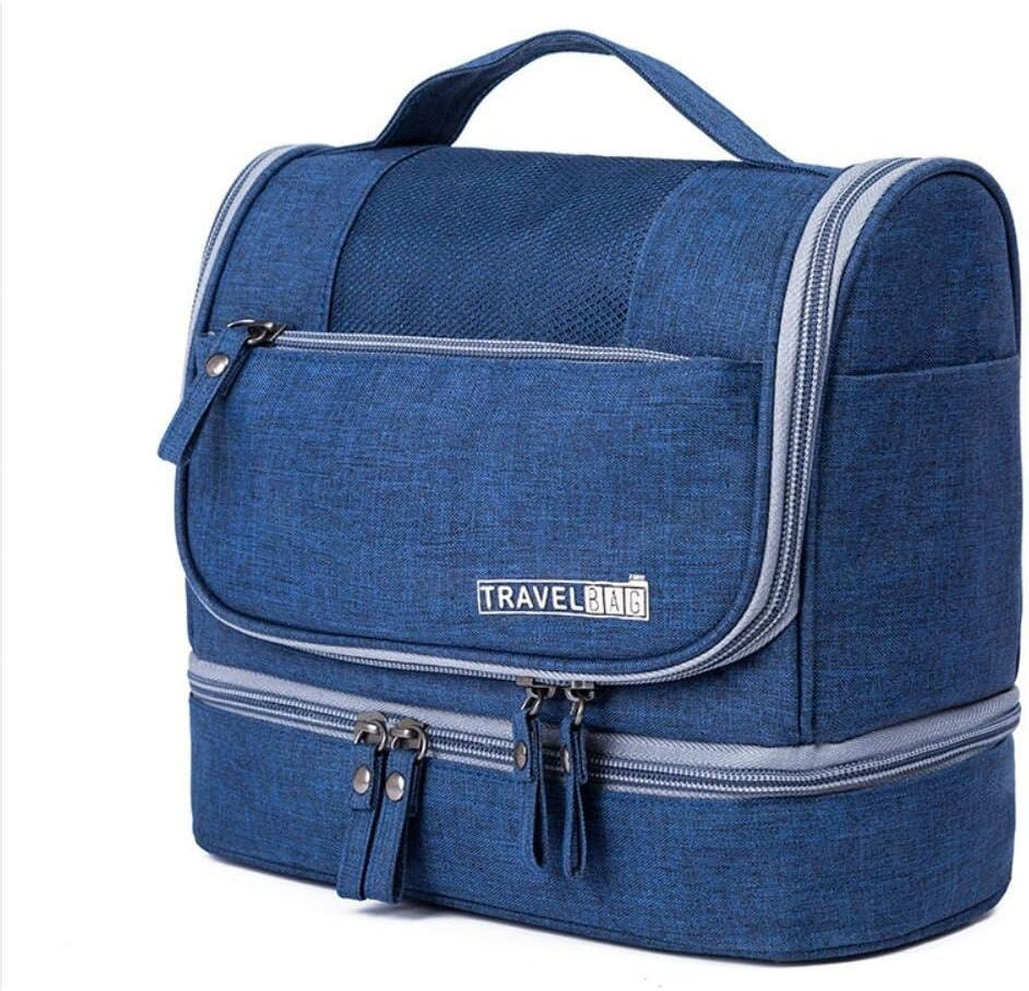 CYBERNOVA Toiletry Bag, Well Divided Toiletry Bag for Travel, Waterproof Cosmetic Organizer Large Kit, Accessories Mesh Pockets, Compact Toiletry Bag Perfect for Men and Women (Purple)