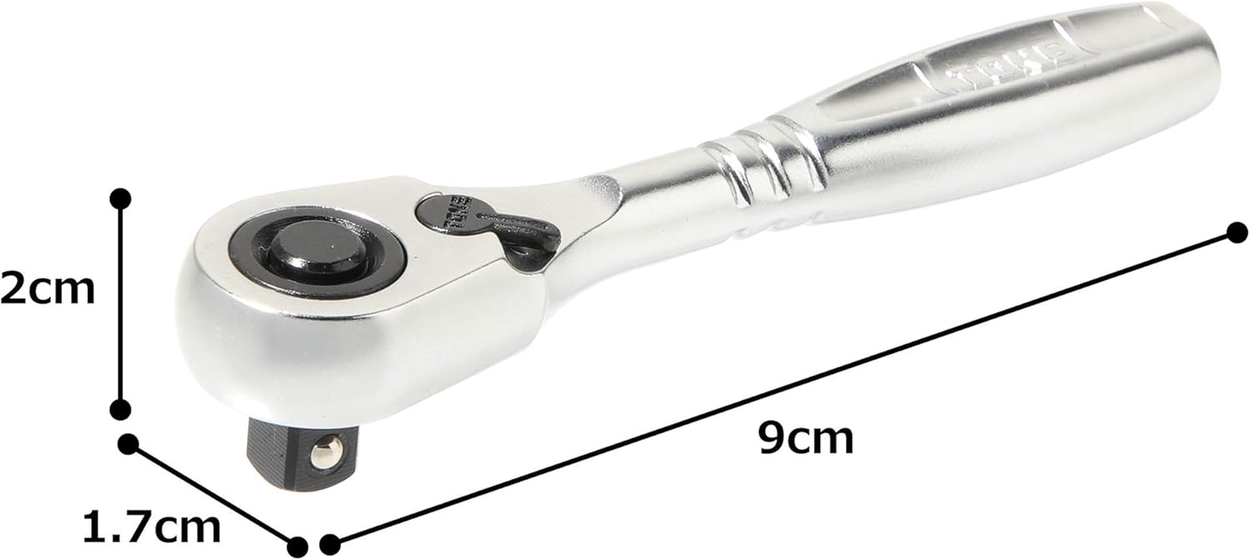 Tone Short Ratchet Handle (Hold Type) RH2HS Drive 0.25 Inch (6.35 Mm) (1/4 Inch) image number 6