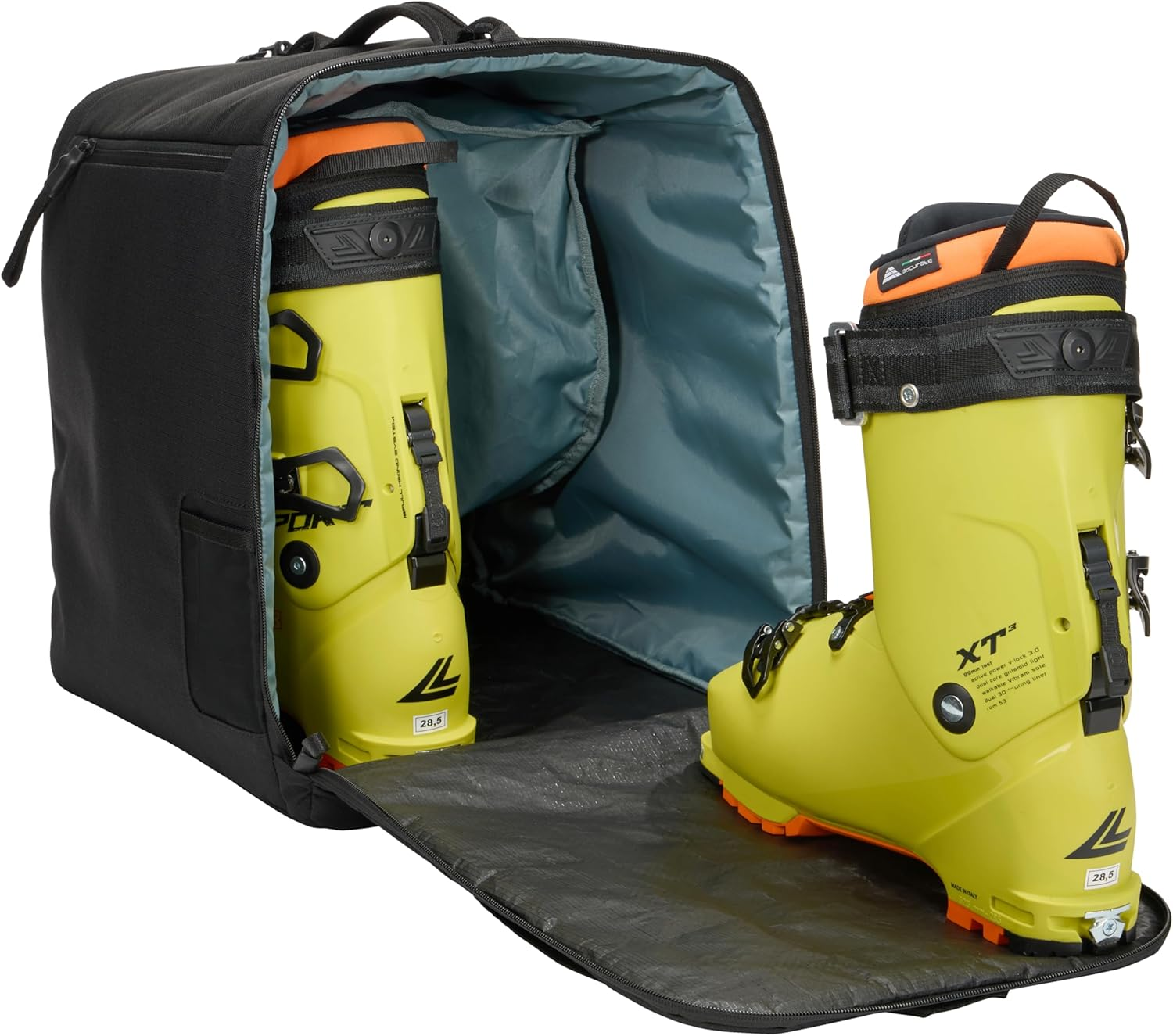 Thule Roundtrip 35L Ski & Snowboard Boot Bag, Fits US 13 Boots, Helmet & Glove Storage, Travel-Friendly, Attach to Ski Bag - Black image number 4