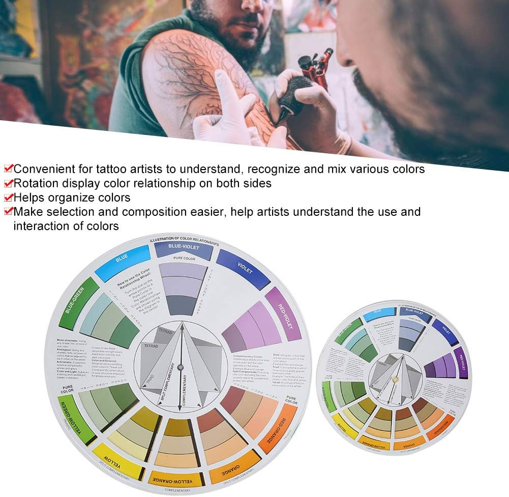 Color Wheel Colour Wheel Artists Color Wheel for Craftspeople Garden Painters Interior image number 3